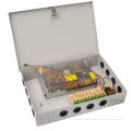 Metal Case Cctv Power Supplies For Security Device / Long Term Mode / Auto Recovery